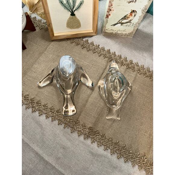 Vintage Princess House Crystal Bird Candy Dish Bundle Set Lot Home Accent Decor - Picture 7 of 11